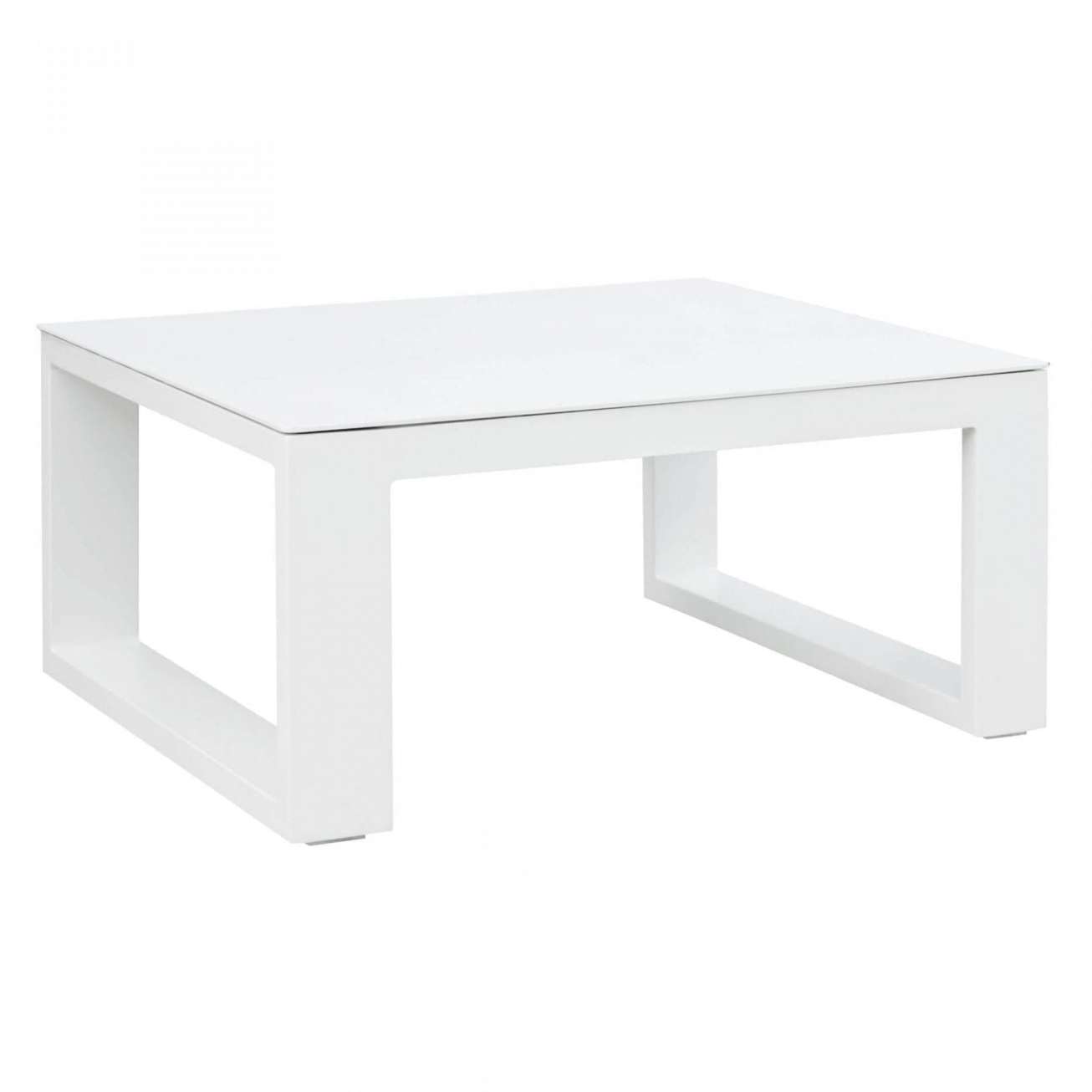 Gardenart bord av aluminium i hvit farge