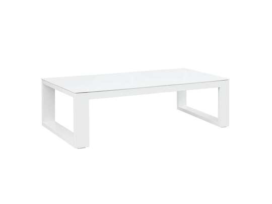 Gardenart Sofabord I Aluminium Hvit (100641hvit) Hagemøbler og utemøbler - Fine design