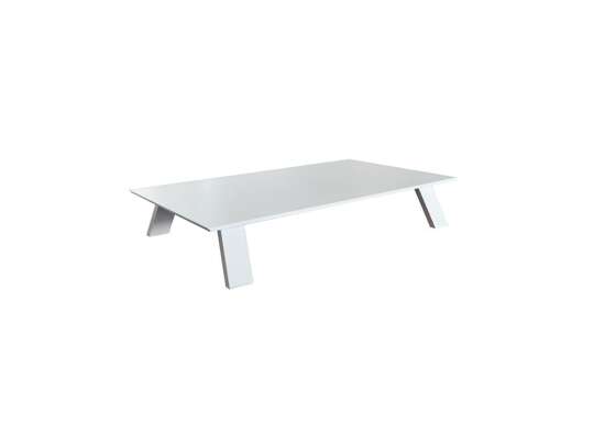 Gardenart Eksklusiv Sofabord I Hvit Aluminium (100673hvit) Hagemøbler og utemøbler - Fine design