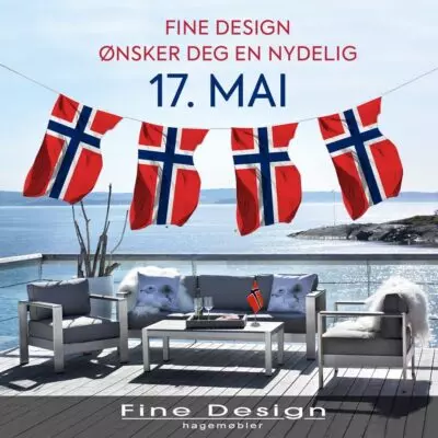 Fine Design ønsker deg en nydelig 17. mai!
