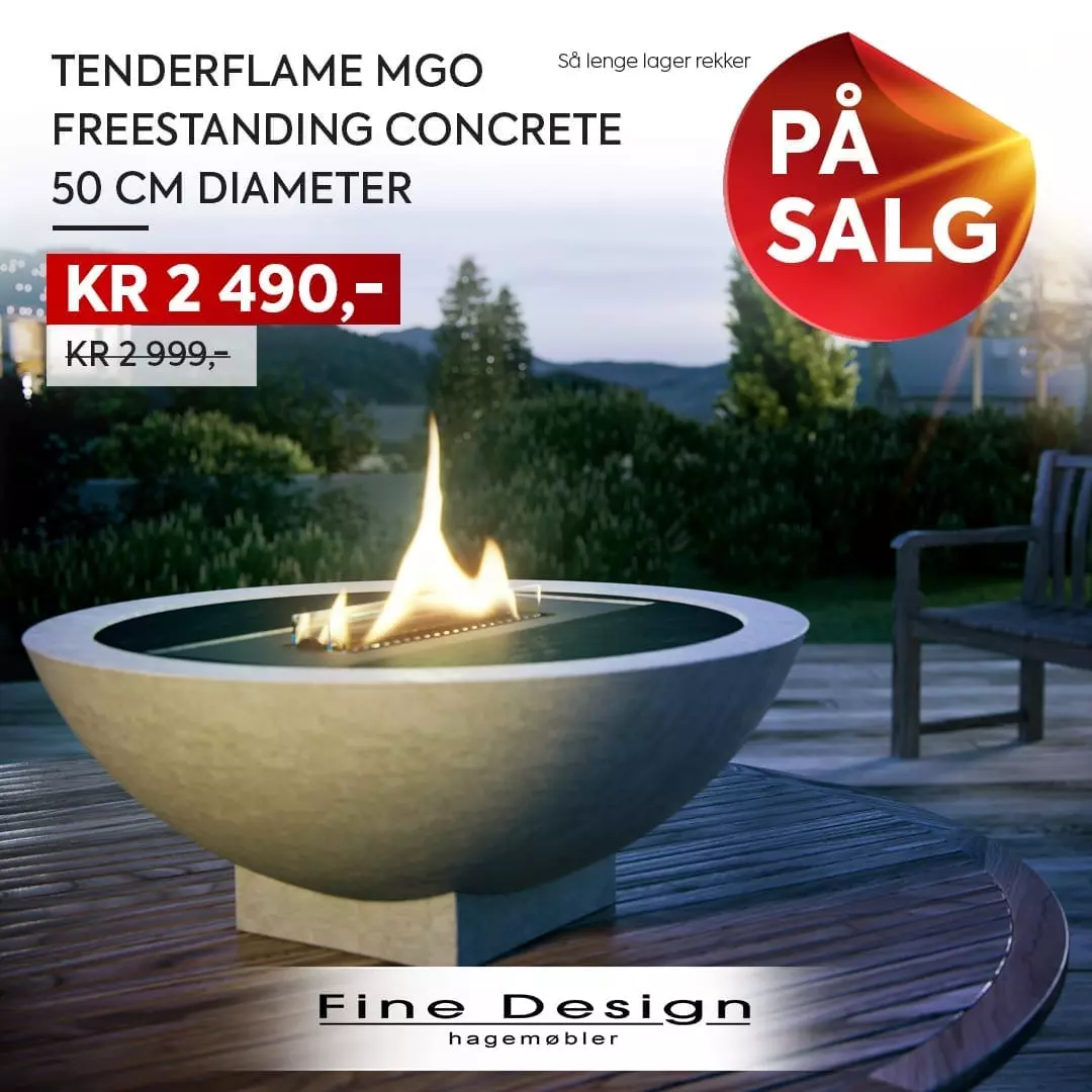 Storsalg Og Lagertømming 2019 – Sesongens Siste Hagemøbelsalg Hos Fine Design Hagemøbler og utemøbler - Fine design