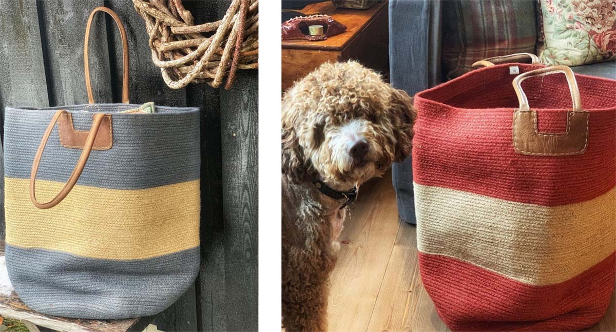 House-of-good-people-gul-bag-og-rod-bag-med-hund3 Hagemøbler og utemøbler - Fine design