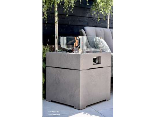 Cosibrixx concrete look gasspeis fra Fine Design Hagemøbler