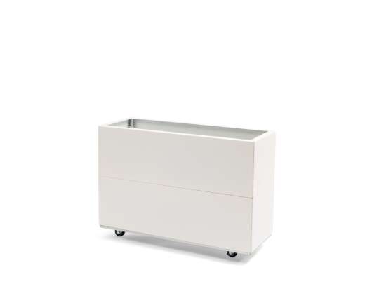 BEDD balkongkasse 80x30h50_HVIT_tom