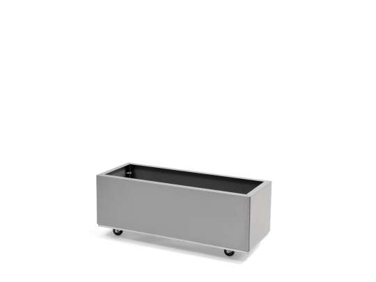 BEDD balkongkasse_80x30h25_GRÅ_tom
