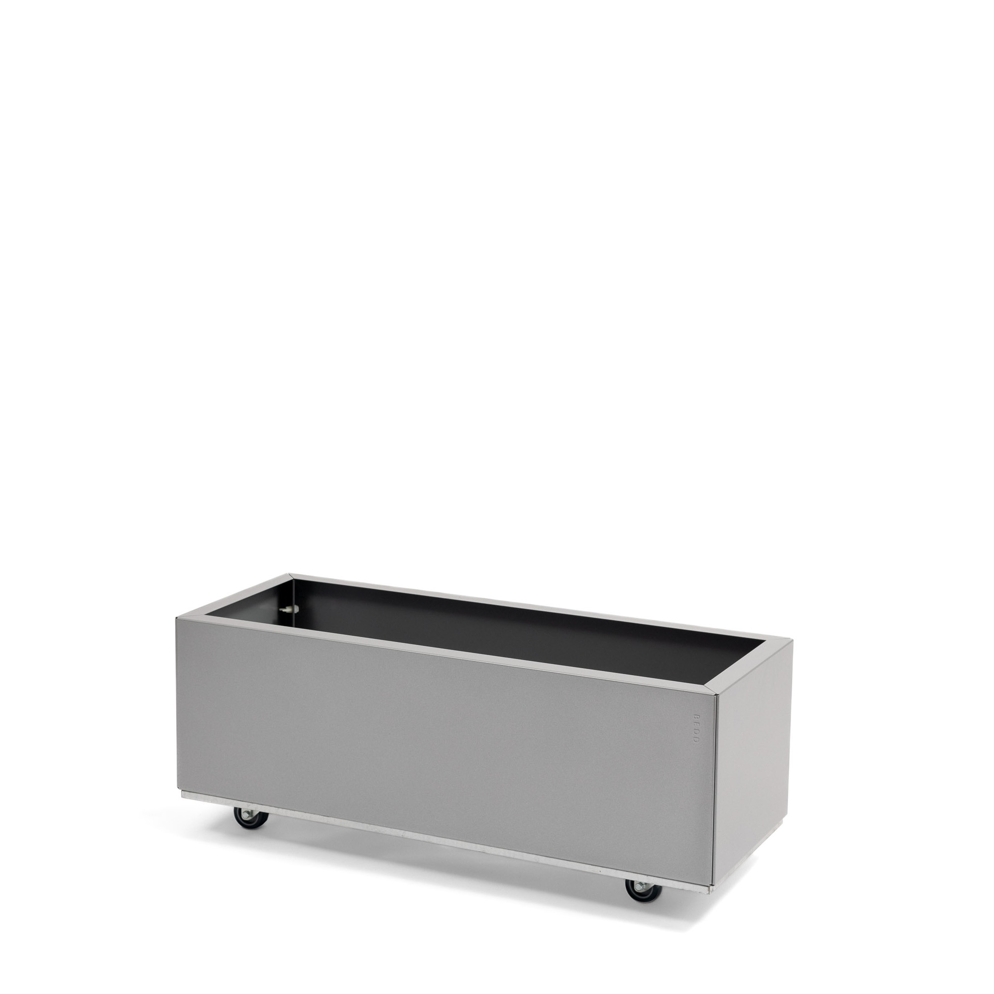 BEDD balkongkasse_80x30h25_GRÅ_tom