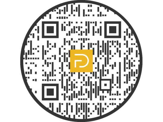 QR-kode fine design hagemøbler rund